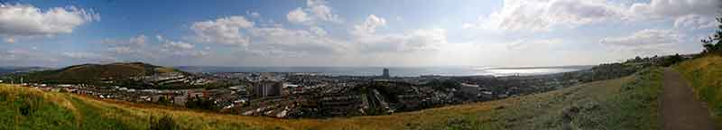 Above: Swansea panorama © Matty Ring (CC BY 2.0) https://bit.ly/33yPtkG