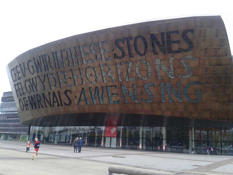 Wales Millennium Centre, Cardiff Bay, 2015 © Laura Davies