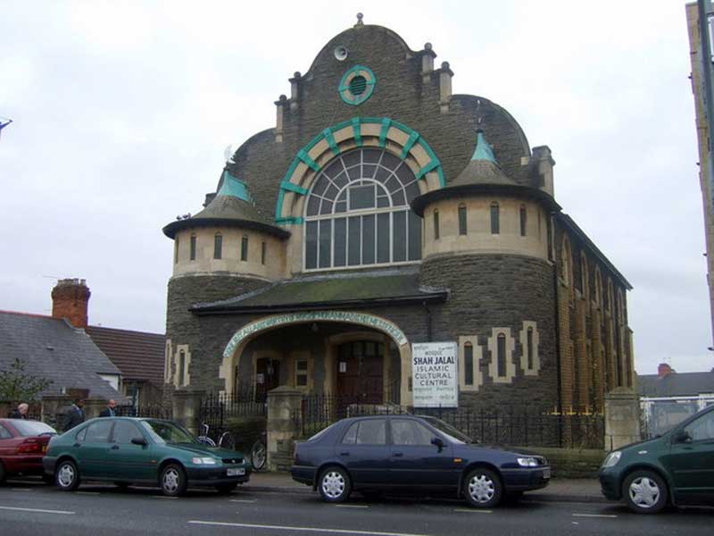 Mosque in Crwys Road, Cardiff © Ceridwen (CC BY-SA 2.0) https://bit.ly/2YSxjsZ